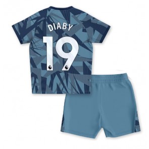 Aston Villa Moussa Diaby #19 Replika Babytøj Tredje sæt Børn 2023-24 Kortærmet (+ Korte bukser)